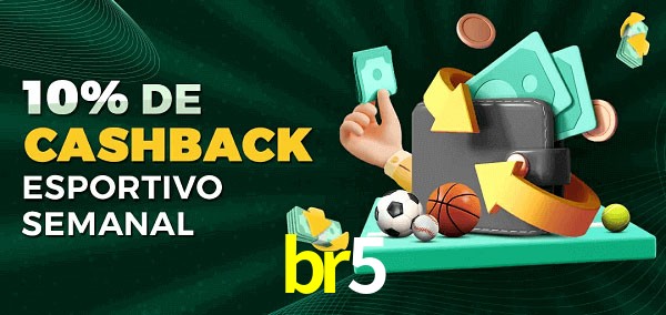 10% de bônus de cashback na br5